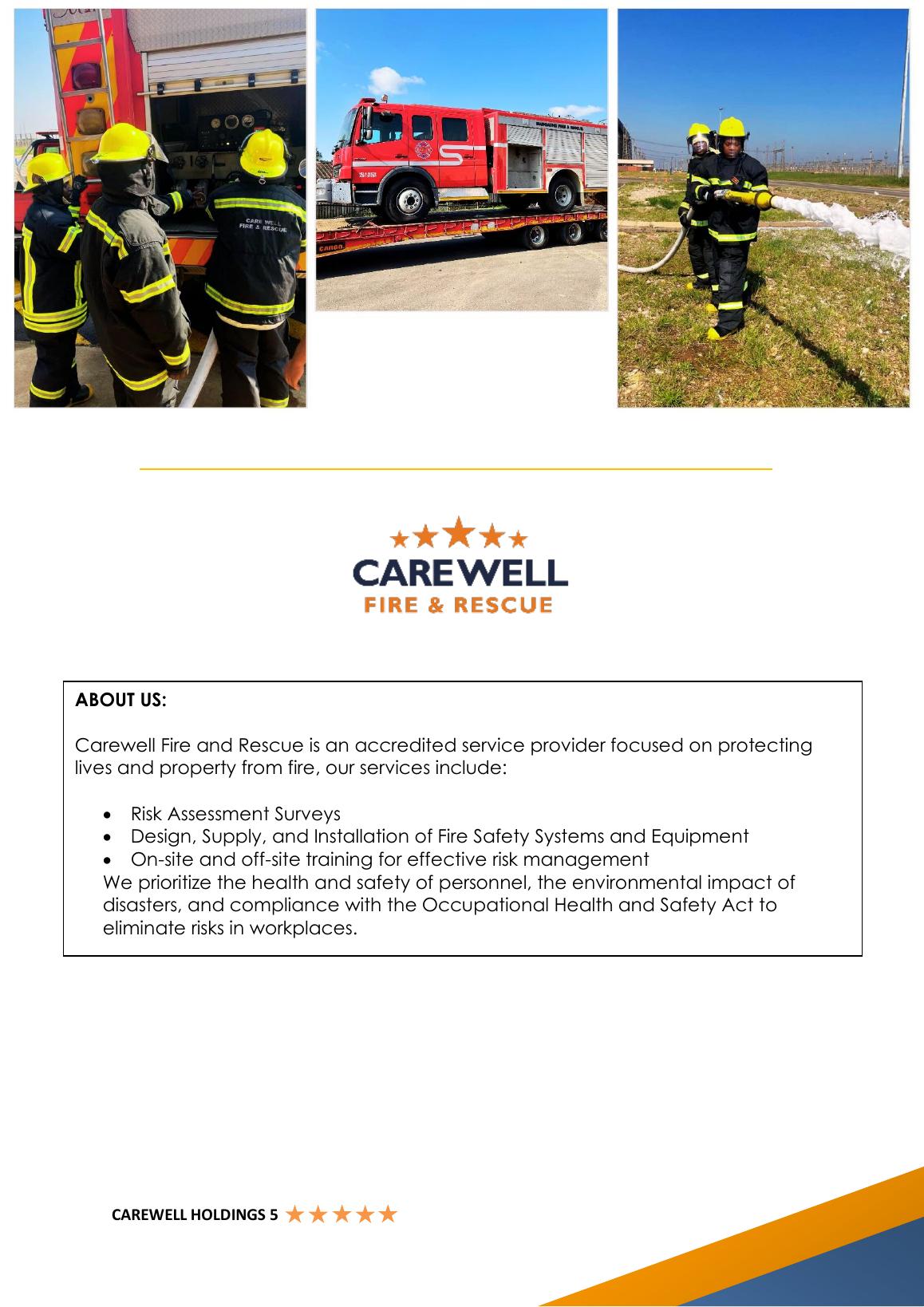 Fire rescue team